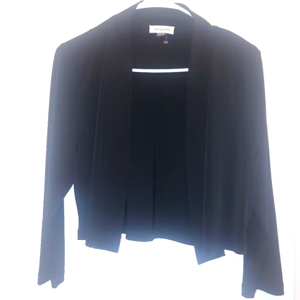 Calvin Klein Black Blazer Size: M